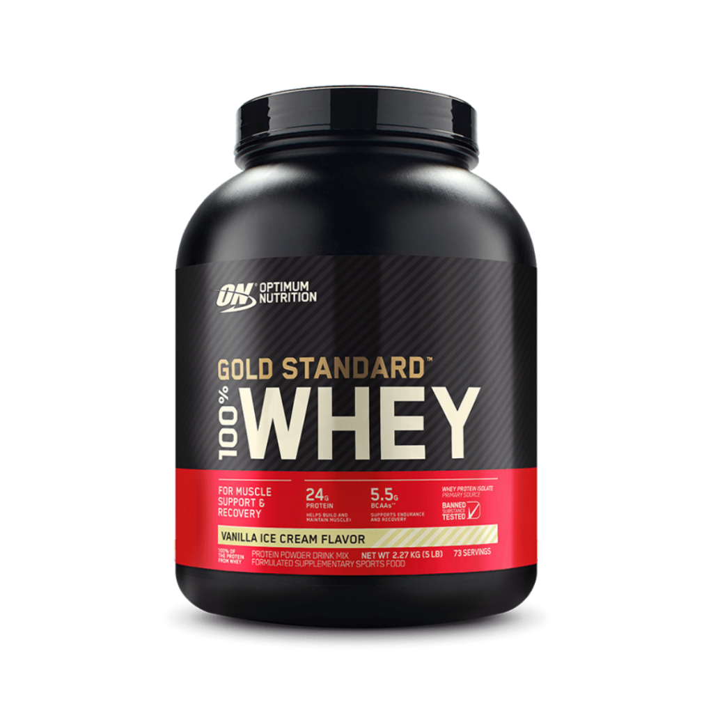 Imagem de destaque do produto On Whey Gold Standart 2.27kg – Optimun Nutrition