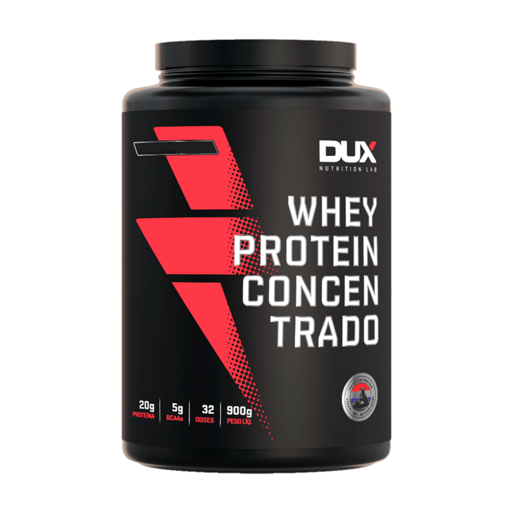 Imagem de destaque do produto Whey Concentrado 900g Dux