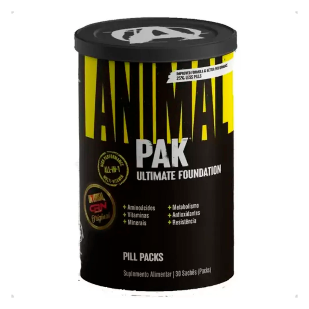 Imagem de destaque do produto ANIMAL PAK UTIMATE 30 SACHES – UNIVERSAL