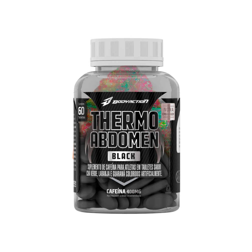 Imagem de destaque do produto THERMO ABDOMEN BLACK BODYACTION – 60 COMPRIMIDOS