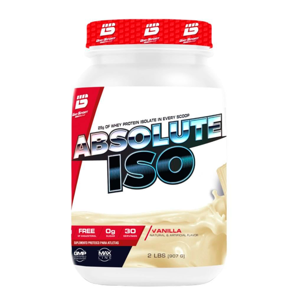 Imagem de destaque do produto WHEY PROTEIN ABSOLUTE ISO 900GR